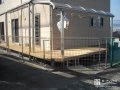境界フェンス・テラス屋根設置工事他