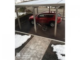 駐車スペース、玄関アプローチ工事