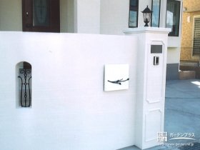門柱工事