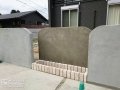 開放感も感じられるデザインコンクリート壁