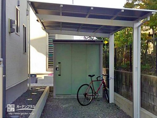 No.5718 自転車もしっかり守るカーポート設置工事