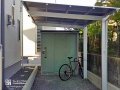 自転車もしっかり守るカーポート設置工事