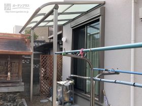 洗濯物干しに便利なテラス屋根