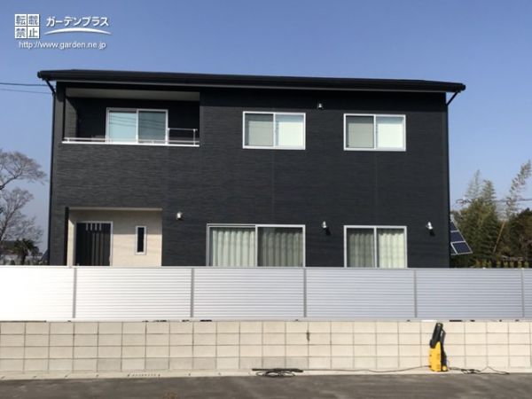 No.8088 居心地の良いお庭づくりに貢献する目隠しフェンス設置工事