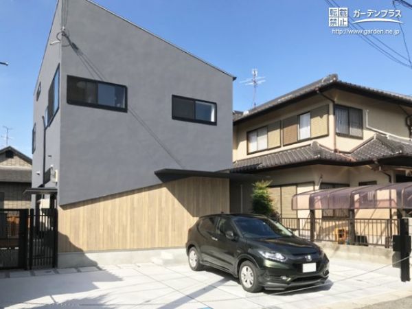 No.9384 お住まいの美しさを際立たせる機能美を追求したシンプルモダンの新築外構工事