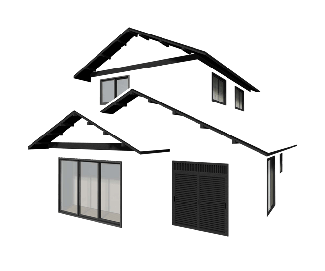 こだわり和風住宅のシンプルな外壁塗装