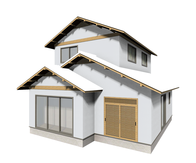 趣ある和風住宅のスタイリッシュな外壁塗装