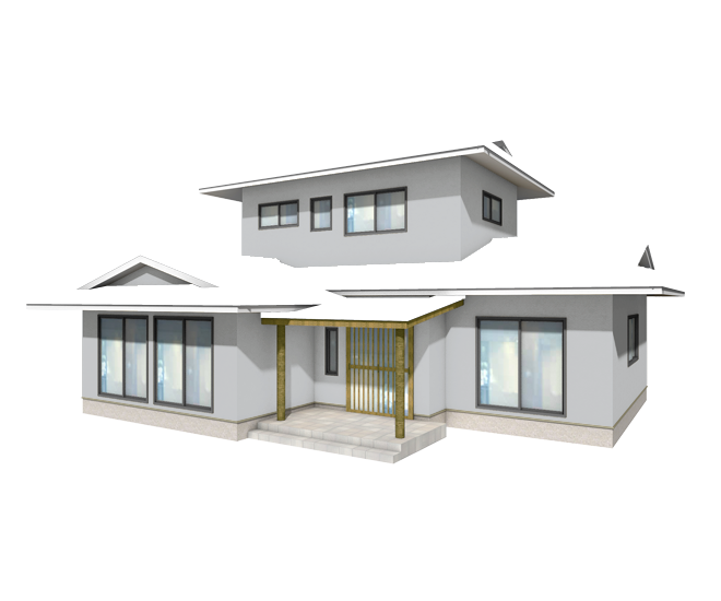 こだわり和風住宅のスタイリッシュな外壁塗装