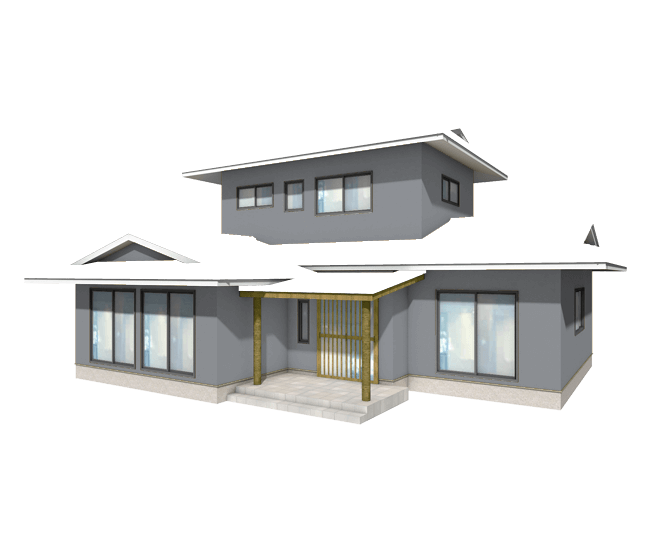 伝統的な和風住宅の落ち着いた外壁塗装