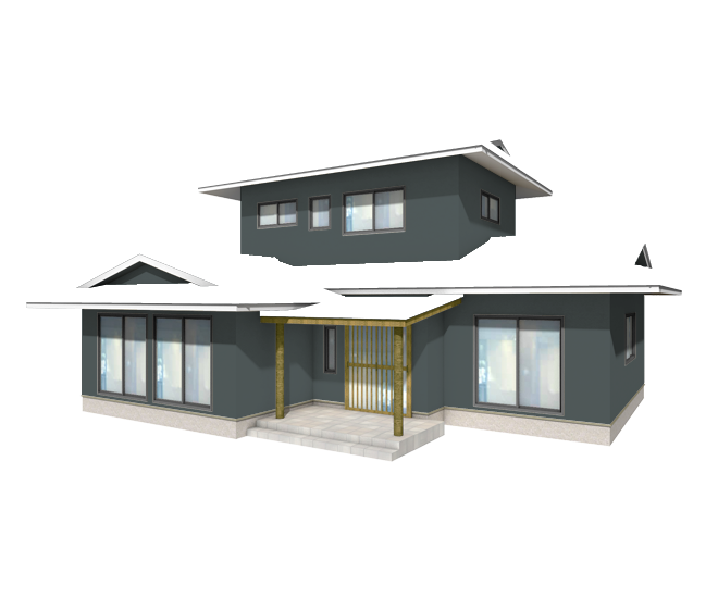 伝統的な和風住宅の落ち着いた外壁塗装