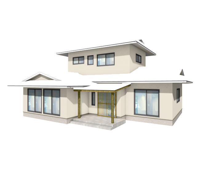 こだわり和風住宅のスタイリッシュな外壁塗装