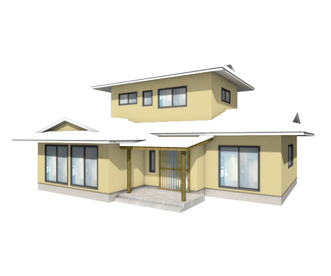 建売住宅のスタイリッシュな外壁塗装