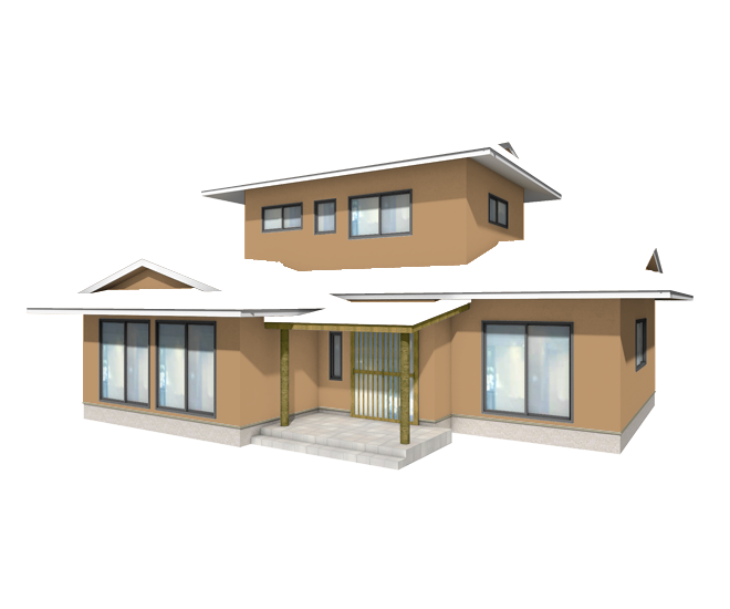 趣ある和風住宅のスタイリッシュな外壁塗装