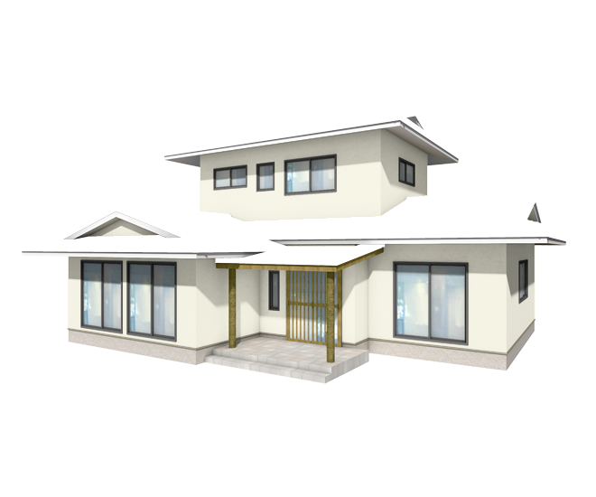 趣ある和風住宅のスタイリッシュな外壁塗装